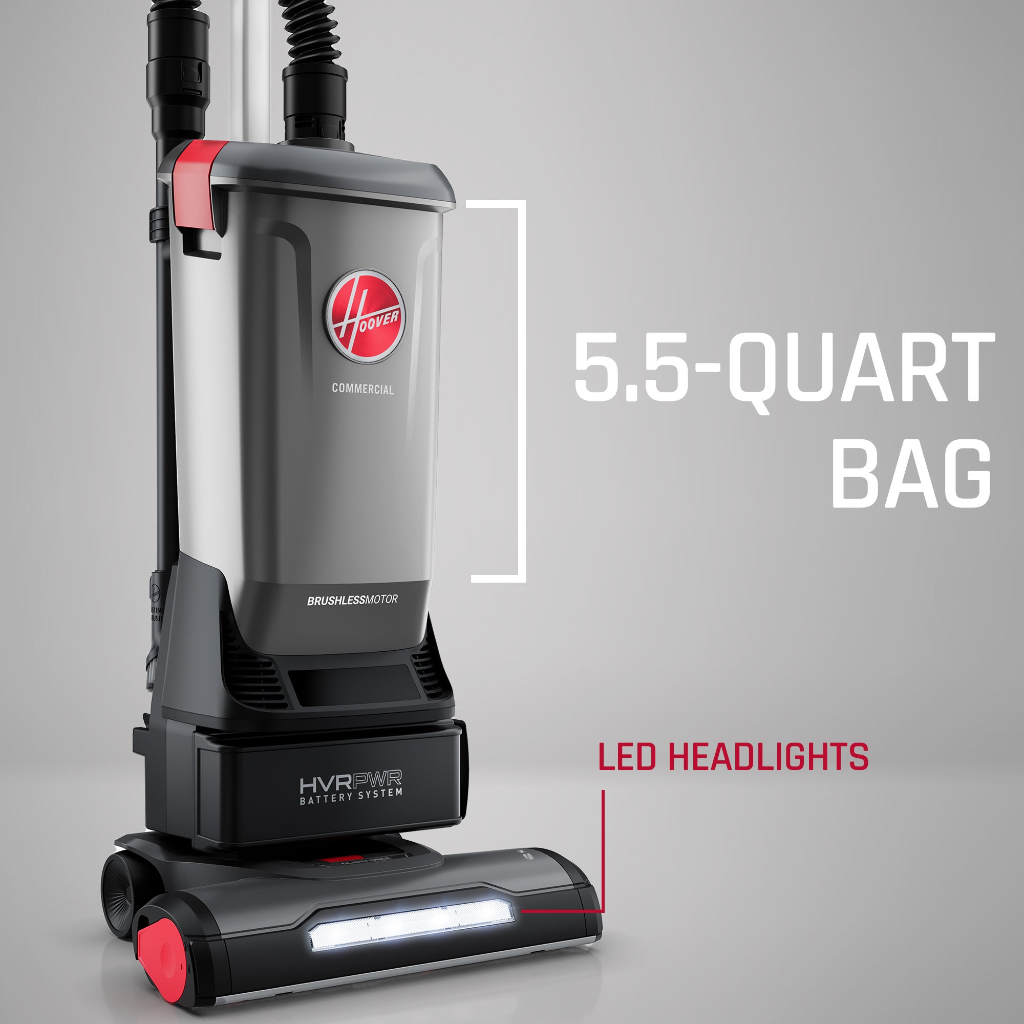 Hoover Commercial HVRPWR 15 40V Upright with Tools - Kitted - Image 3